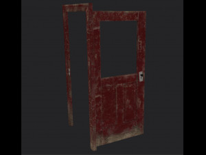 door old 2 pbr Modelo 3D