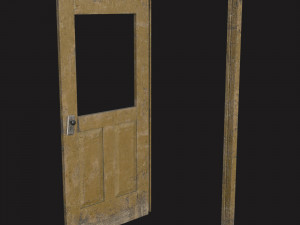 door old 2 pbr Modelo 3D