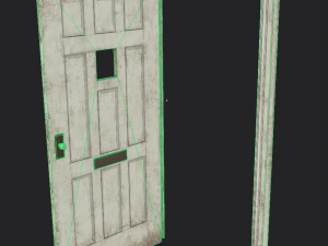 door old 3 pbr 3D 模型
