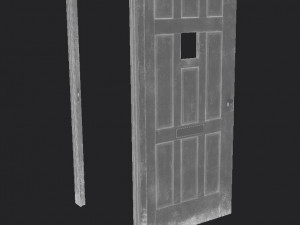 door old 3 pbr 3D 模型