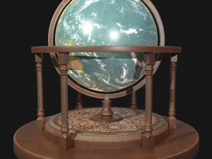 globe pbr 3D Model
