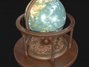 globe pbr 3D Model