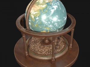 globe pbr 3D Model