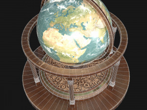 globe pbr 3D Model