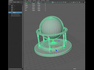 globe pbr 3D Model