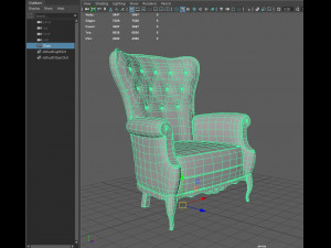 chair pbr Modelo 3D