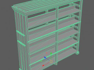 bookcase 3D Model