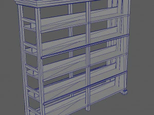 bookcase 3D Model
