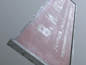 banner 3D Model