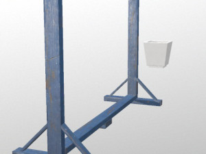 hanger pot 3D मॉडल