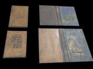 school books ussr 3D Model