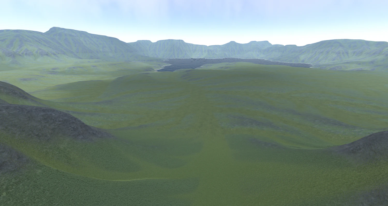 mountains 3D Model .c4d .max .obj .3ds .fbx .stl .blend 