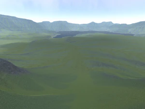 monta&ntilde;as Modelo 3D