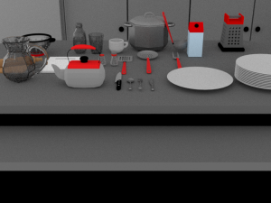 kitchen set 3D Модель