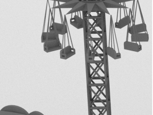 amusement park 3D 模型