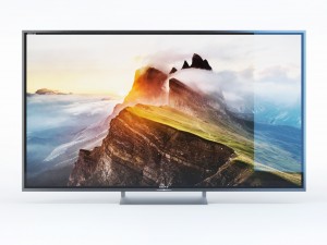 sony xe94 - xe93 led 4k ultra hd high dynamic range hdr smart tv android tv 3D Model
