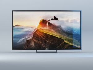 sony xe94 - xe93 led 4k ultra hd high dynamic range hdr smart tv android tv 3D Model