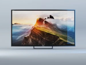 sony xe94 - xe93 led 4k ultra hd high dynamic range hdr smart tv android tv 3D Model