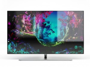 samsung qled 4k flat smart tv q7f Model 3D