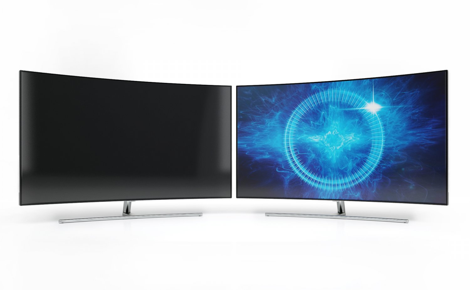QLED Smart Curved TV q7c. 3d TV. Телевизор 55 qled серый