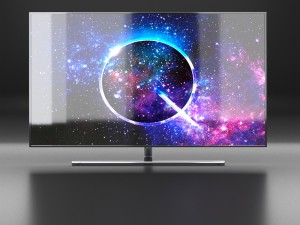 samsung q9f 4k smart qled tv 2018 - 55 65 and 75 inches Modelo 3D