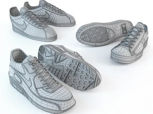 nike -fifty shades of different 3D Model