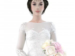 bride 3D Model