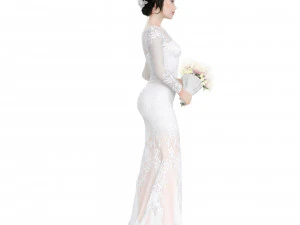bride 3D Model
