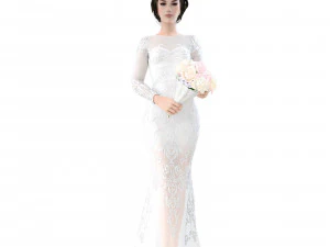 bride 3D Model