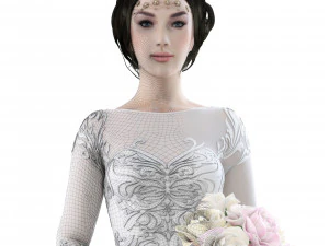 bride 3D Model