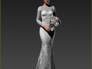 bride 3D 模型