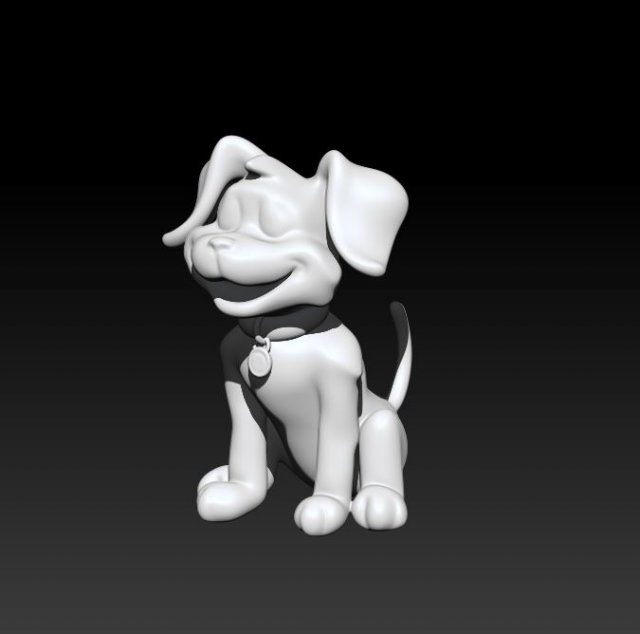 dog toy 3D Model .c4d .max .obj .3ds .fbx .stl .blend 