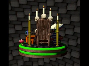 lamp fluor rabit magician 3D Model