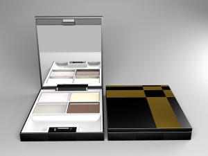 compact powder case 3D Model
