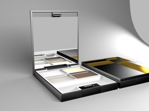 compact powder case Modelo 3D