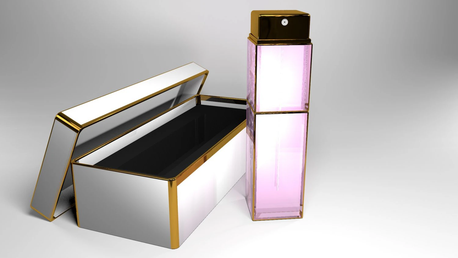 perfume bottle 3D Model .c4d .max .obj .3ds .fbx .stl .blend