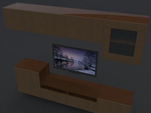 мебель для телевизора 3D Модель