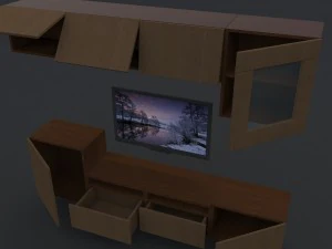 tv furniture 3D Model