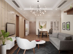 apartment livingroom Model 3D