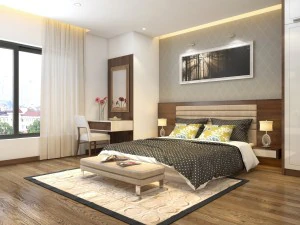 apartment bedroom 3D Model