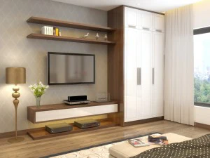 apartment bedroom 3D Model