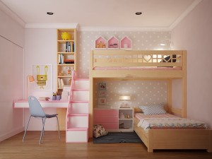 children bedroom 3D मॉडल