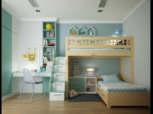 kids bedroom 3D Model