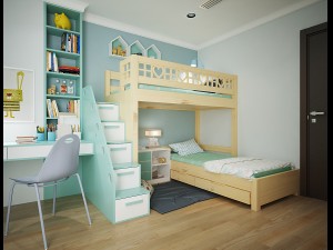 kids bedroom Modello 3D