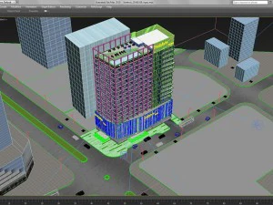 albergo a bolle Modello 3D