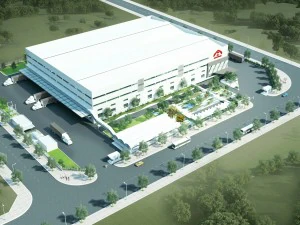 factory landscape 3D Model