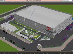 factory landscape 3Dモデル