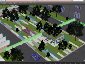 factory landscape 3Dモデル