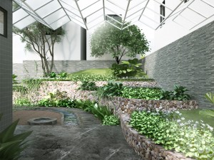 garden for house 3D मॉडल