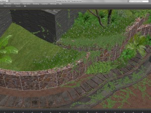 garden for house 3D Модель